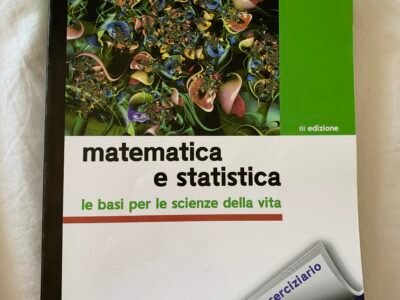 matematica e statistica, le basi per le scienze della vita