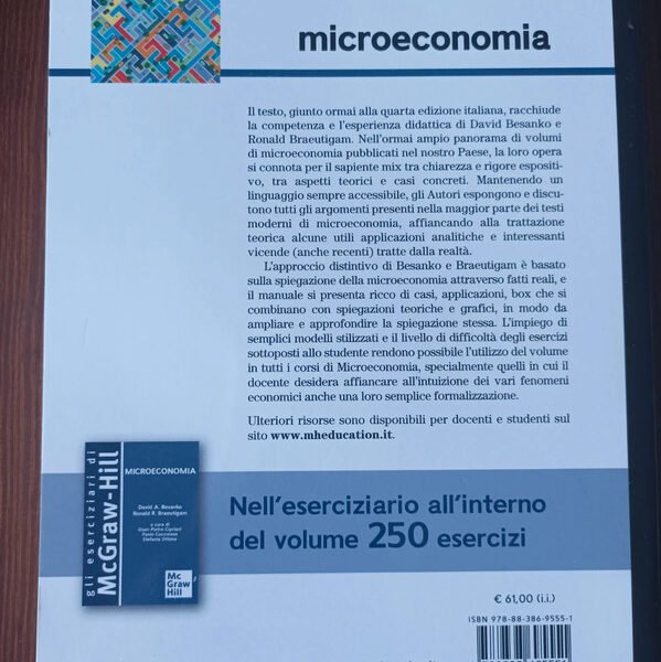 Microeconomia -David A. Besanko , Ronald R. Braeutigam 9788838695551