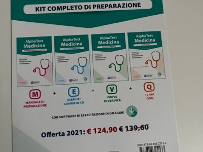alpha test - medicina kit completo