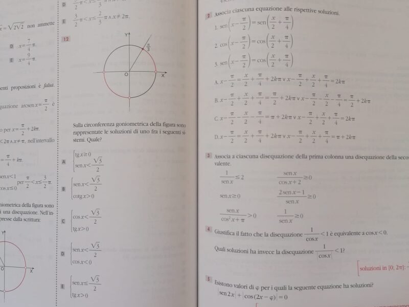 manuale blu di matematica