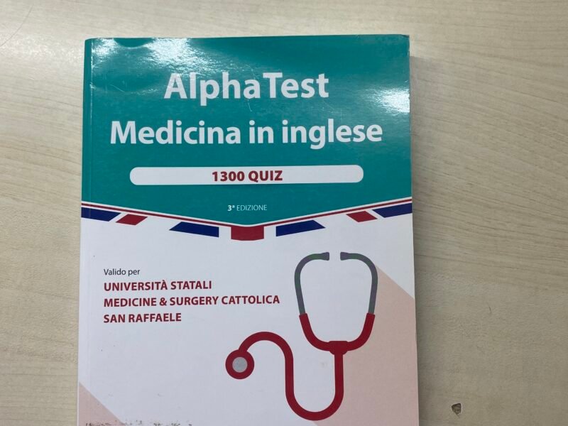 AlphaTest medicina in inglese