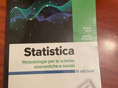 Statistica—metodologie per le scienze economiche e sociali