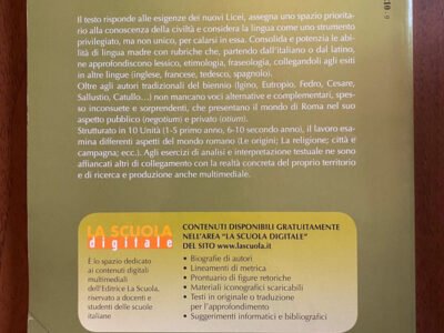 Otium et negotium Libro Antologia Latina Per Il Biennio