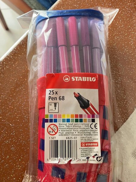 Stabilo 25 pens 1mm - limited edition