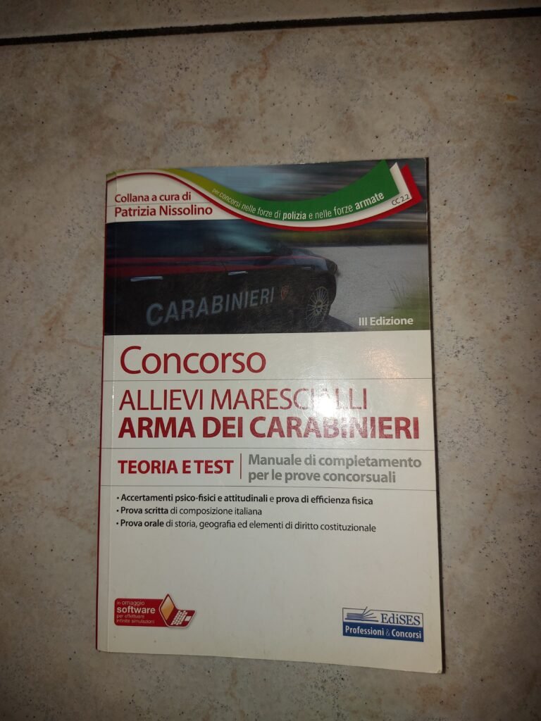 Concorso Maresciallo Carabinieri