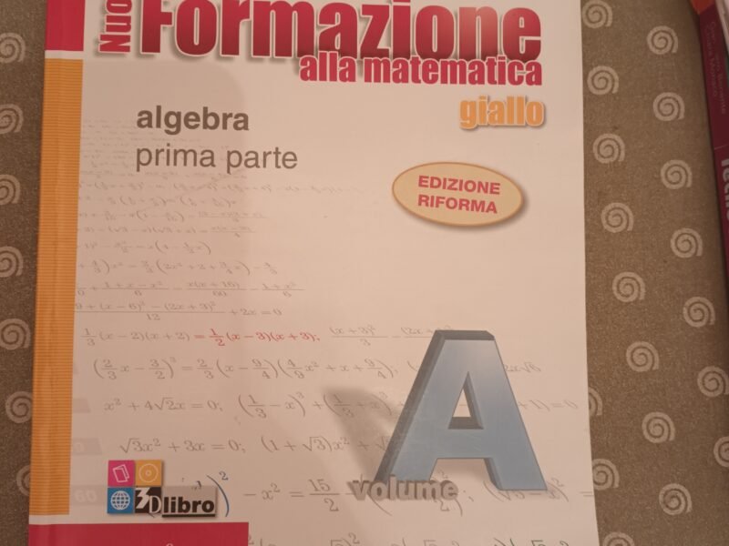 Nuova formazione alla matematica giallo