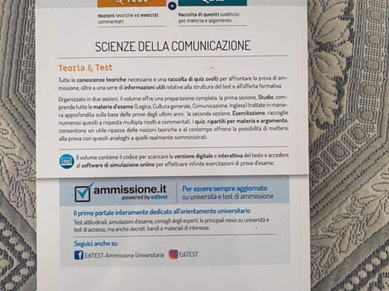 Scienze della comunicazione