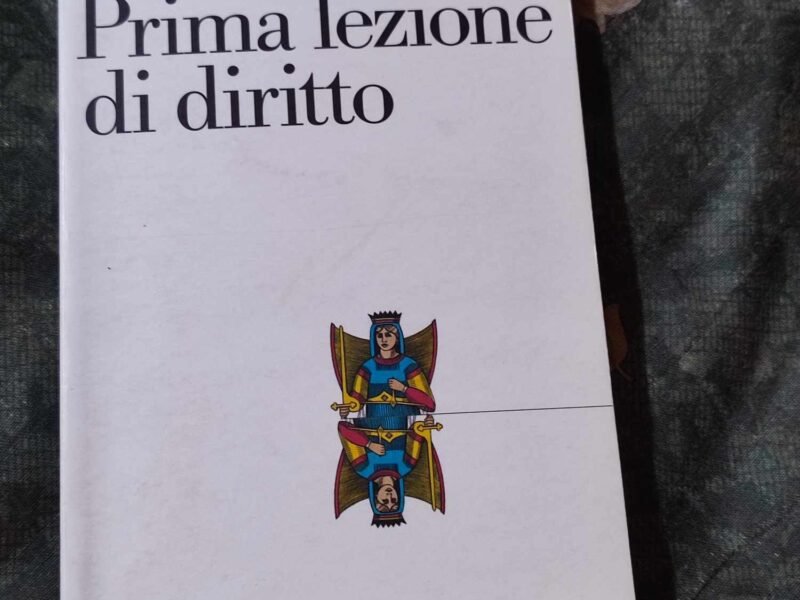 Prima lezione di diritto