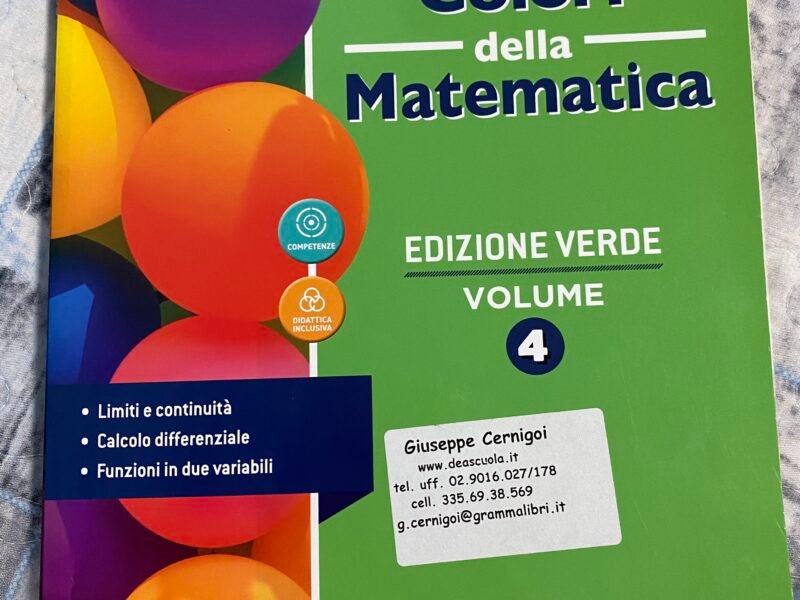 Colori della matematica volume 4