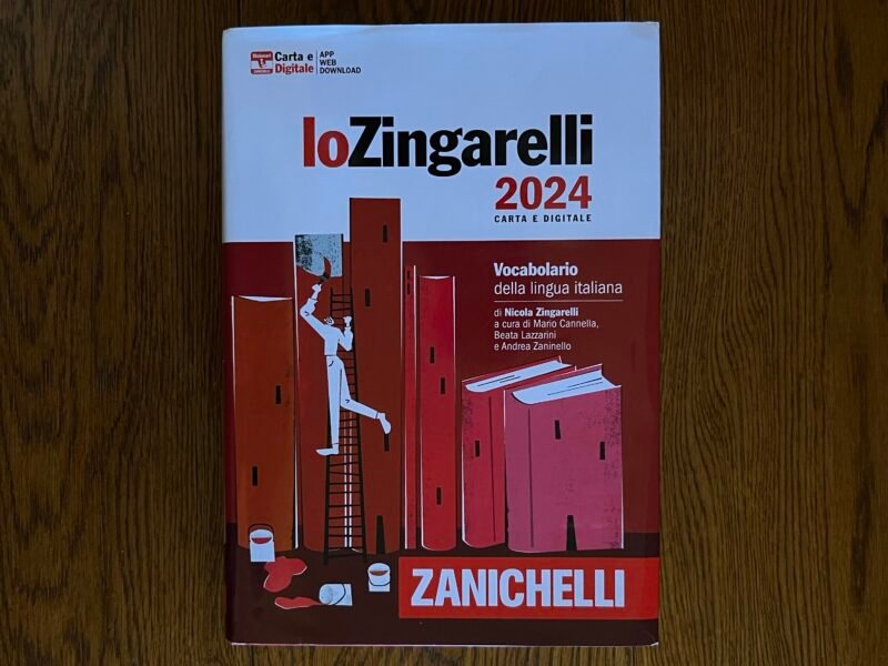 Vocabolario Zanichelli edizione 2024