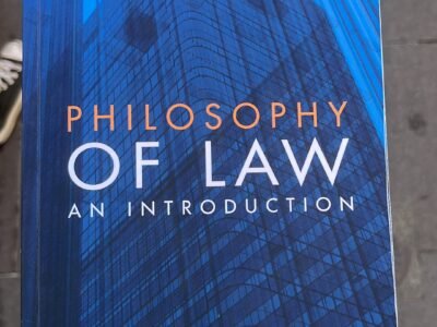 Philosophy of Law, An Introduction