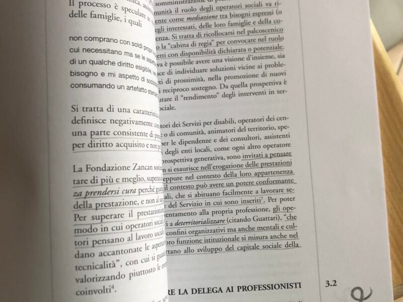 rendere generativo il lavoro sociale - guida per operatori e amministratori locali