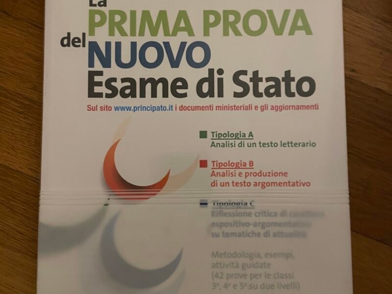 La prima prova del nuovo esame di stato