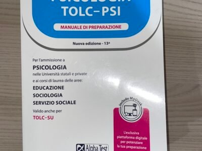 Alpha test psicologia TOLC-PSI edizione 2023