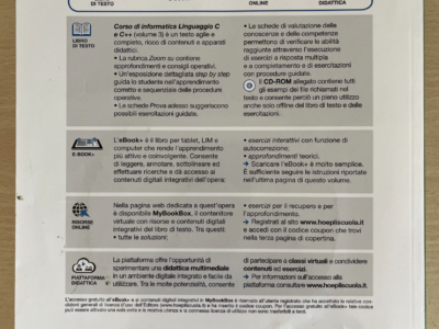 Libro informatica “Corso di Informatica”