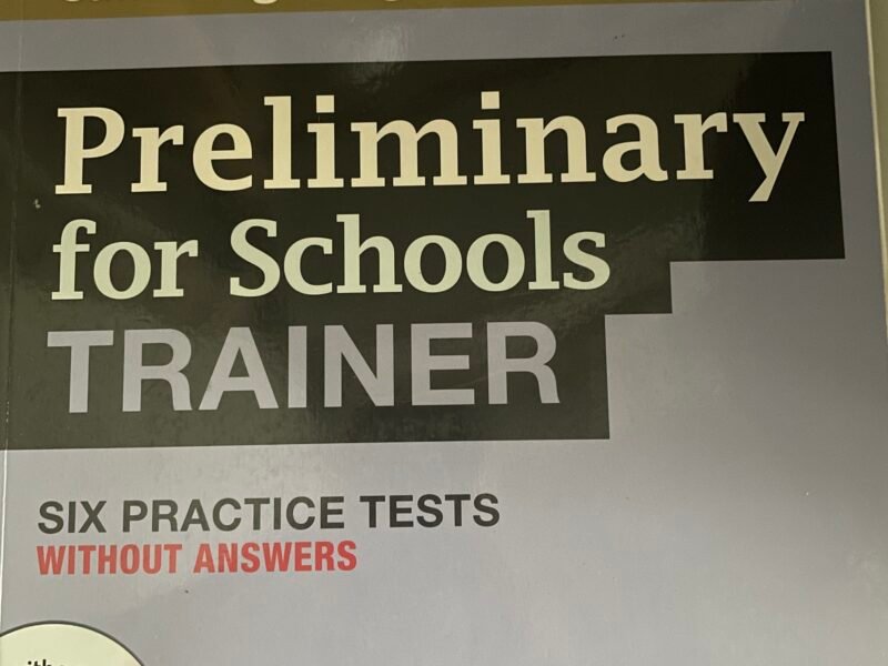 Preliminary for School trainer