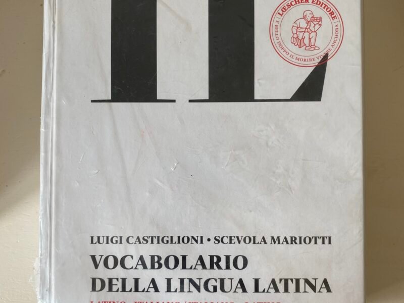 IL - Vocabolario della lingua latina