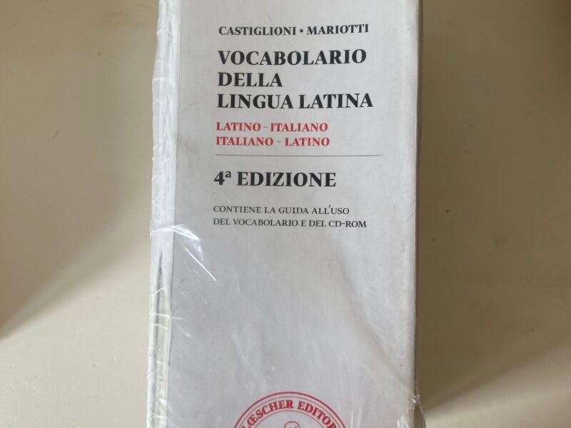 IL - Vocabolario della lingua latina