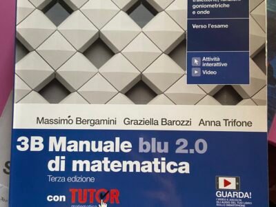 3B manuale blu 2.0 di matematica