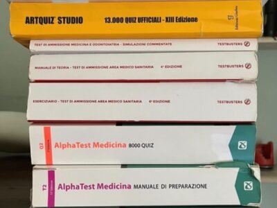 LIBRI PER LA PREPARAZIONE AL TEST DI AMMISSIONE IN MEDICINA-MEDICINA VETERINARIA-ODONTOIATRIA