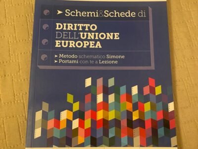 SCHEMI E SCHEDE DI DIRITTO DELL'UNIONE EUROPEA