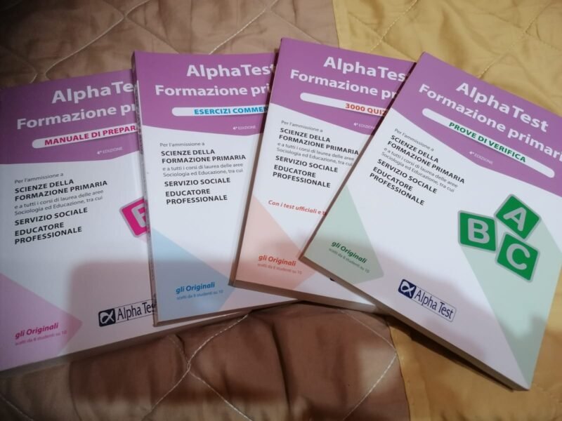 Alpha Test Formazione primaria - Kit completo di preparazione