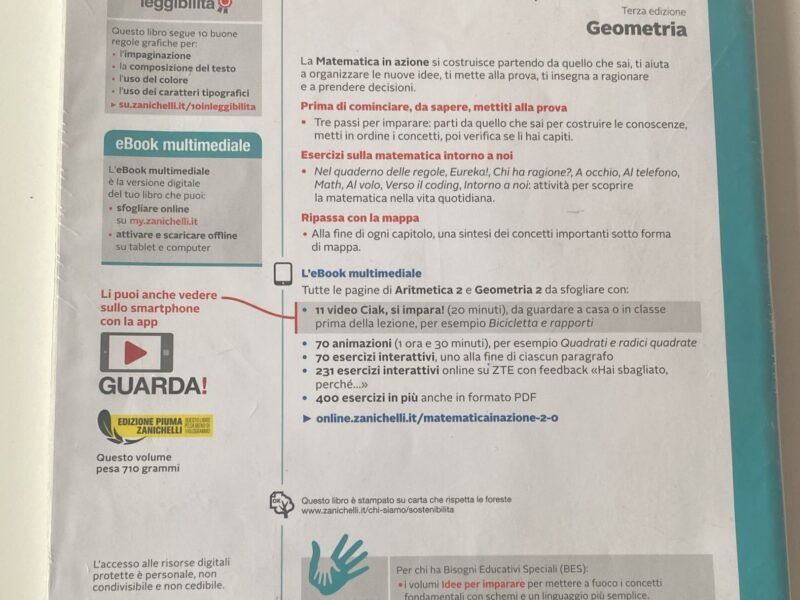 Matematica in azione 2.0 terza edizione