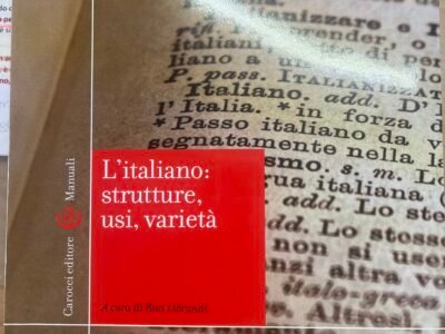 L’italiano: strutture,usi, varietà