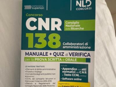 CONCORSO CNR 138 collaboratori di amministrazione
