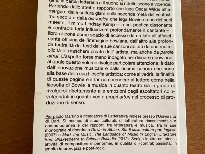 La filosofia di David Bowie- Wilde, Kemp e la musica come teatro