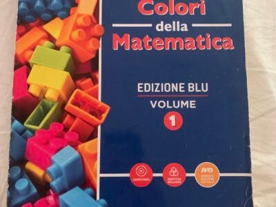 colori della matematica edizione blu volume 1