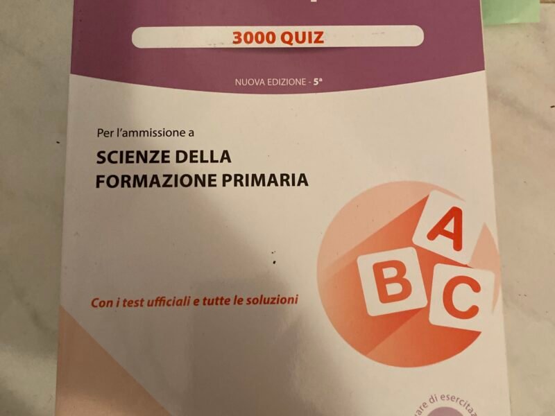 Alpha test formazione primaria