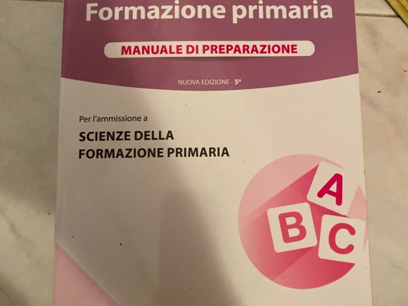 Alpha test formazione primaria