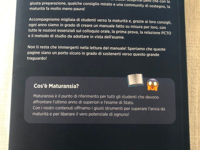 il manuale di sopravvivenza alla maturità