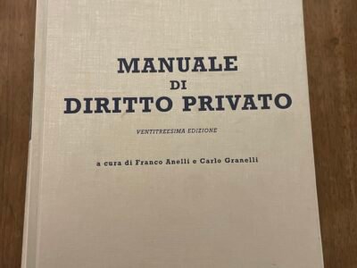 Manuale di Diritto Privato