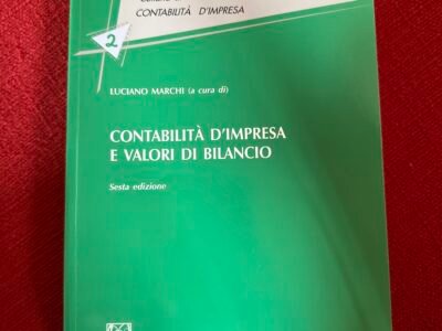 Contabilità d’impresa e valori di bilancio