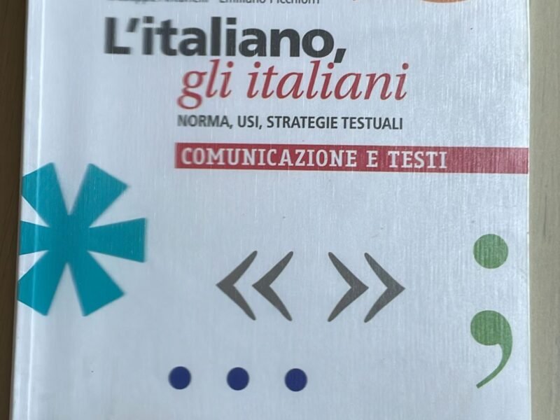 l'italiano, gli italiani