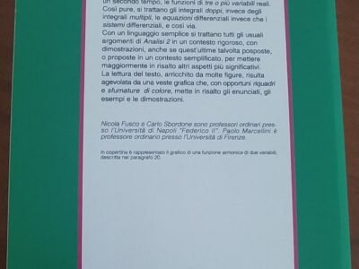 elementi di analisi matematica due