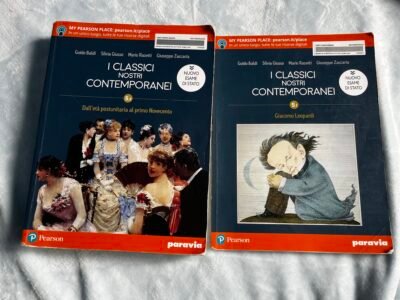 I classici nostri contemporanei vol. 5.1 - Giacomo Leopardi + 5.2 - Dall'età postunitaria al primo Novecento