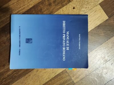 Manuale di diritto privato romano