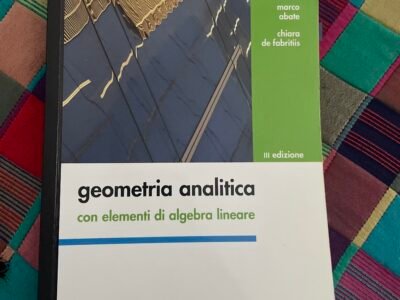 Geometria analitica con elementi di algebra lineare