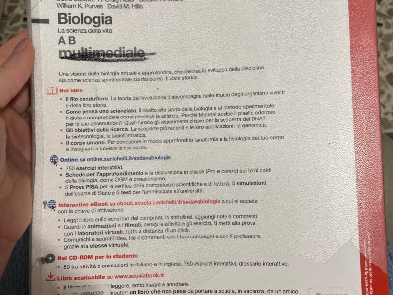 Biologia- la scienza della vita