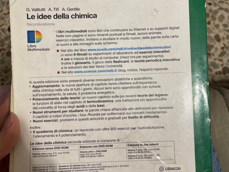 Le idee della chimica