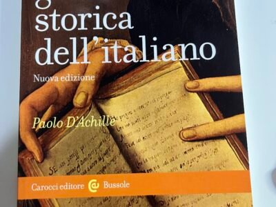 Breve grammatica storica dell’italiano