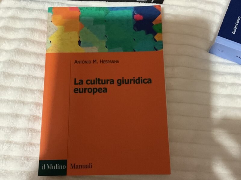 La cultura giuridica europea