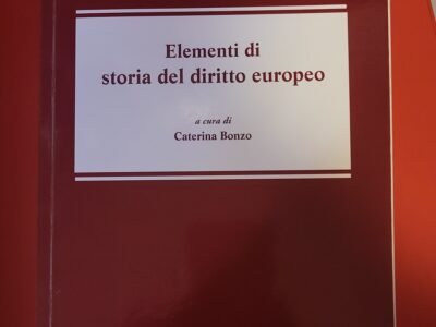 Elementi di storia del diritto europeo