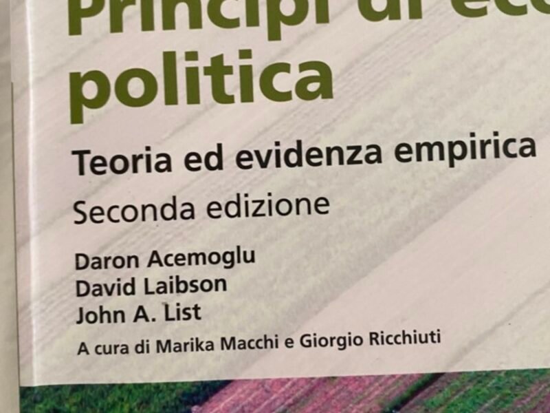 Principi di economia politica