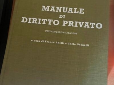 Diritto privato venticinquesima edizione di Andrea Torrente