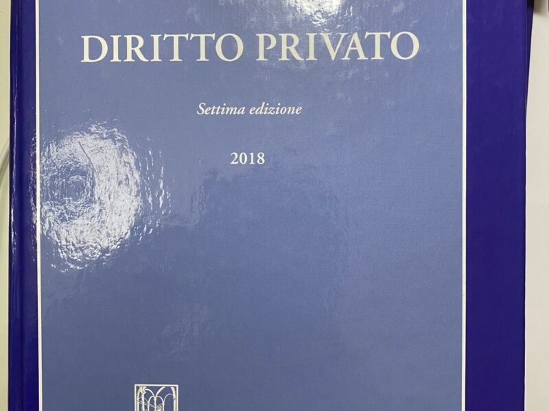 DIRITTO PRIVATO Settima edizione 2018