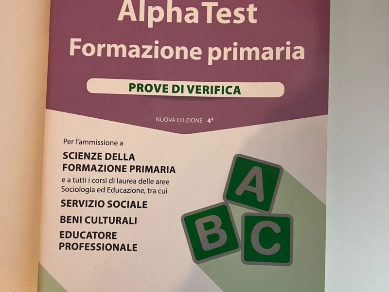 AlphaTest Formazione primaria